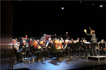 Von wegen langweilige Orchestermusik: Abordnungen des Stadtorchesters boten ein ungewöhnliches musikalisches Programm.üller